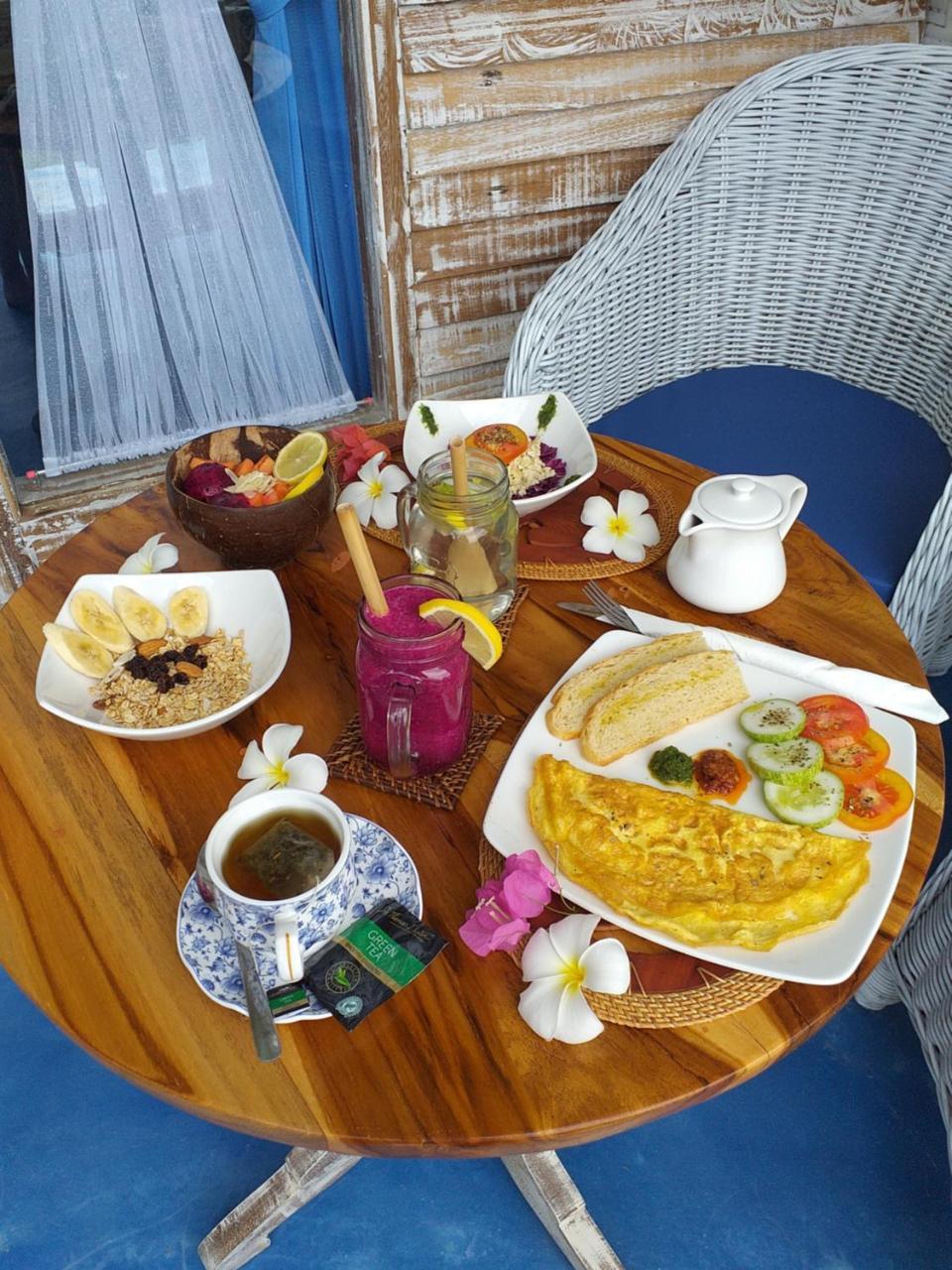 길리 아이르 Casa Azzurra B&B 외부 사진
